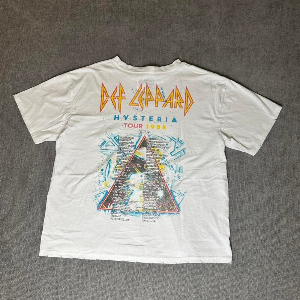 Def Leppard Hysteria Tour 1988 T-shirt - Picture 2 of 5